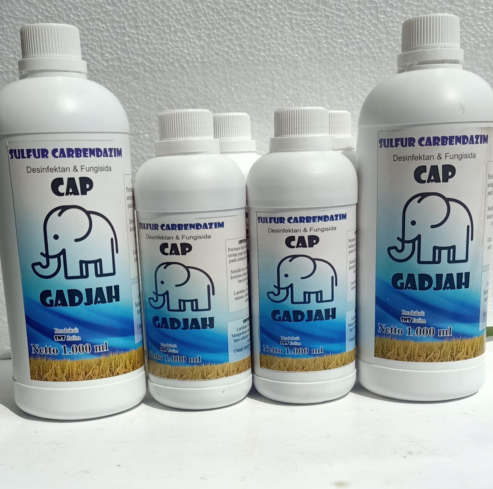 Sulfur Carbendazim & Fungisida Desinfektan Cap Gadjah